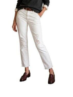 ReWash Super High Rise Distressed Raw Hem Jeans Size 5/27 Cropped